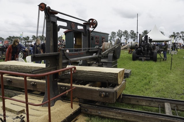 Historische zaagmachine
